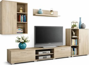 Zestaw mebli do salonu pod tv dąb sonoma Z5-K73