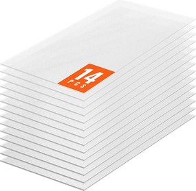 Panele Szklarniowe SucceBuy z Poliwęglanu Zestaw 14 Szt., 61cm X 122 cm X 0.8 cm, Płyty Dachowe, Ochrona UV, Wodoodporne, Odporność na Uderzenia do Ogrodu