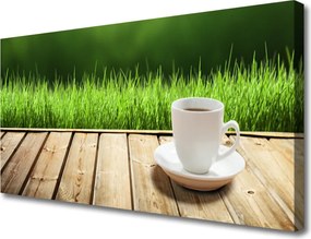 Obraz canvas Chwila Relaksu w Ogrodzie