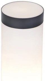 Zewnetrzna Antracytowa lampa słupkowa 45 cm IP44 - Rox Nowoczesny Oswietlenie zewnetrzne