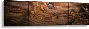 Obraz tekstury drewna (170x50 cm)