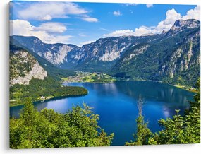 Obraz - Hallstätter See, Hallstatt, Austria (70x50 cm)