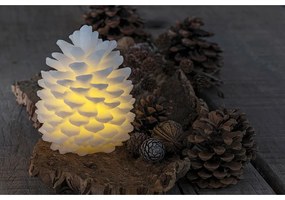 Biała dekoracja świetlna ø 10 cm Clara – Sirius