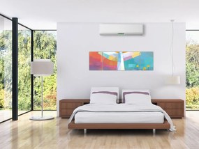 Obraz - Strażnik kwiatów (170x50 cm)
