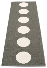 Ciemnoszary chodnik odpowiedni na zewnątrz 70x225 cm Vera Charcoal – Pappelina