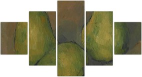 Obraz - Paul Cézanne, Three Pears, reprodukcje (125x70 cm)