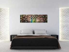 Obraz - Paw (170x50 cm)