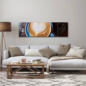 Obraz - Latte Art (170x50 cm)