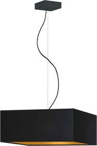 Lampa wisząca glamour z czarnym stelażem - F0-K51