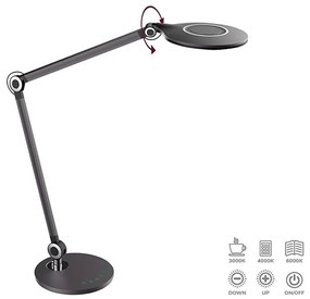 Prezent 31213 - LED Ściemniana lampa stołowa BELTIS LED/10W/230V