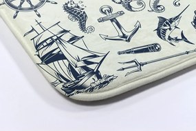 Dywanik łazienkowy Dywanik łazienkowy Morskie Symbole