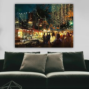 Obraz 100x70 cm City Street – Wallity