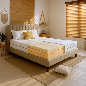 Materac francuski 140x200 H14 | Ortopedyczny | Hipoalergiczny | Wyprodukowano we Włoszech