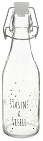 Orion Butelka z klipsem i zamknięciem Vločkabiała, 0,29 l, 290 ml