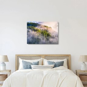 Obraz na szkle górskiego krajobrazu (70x50 cm)