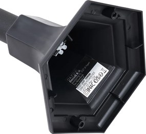 Klasyczny słupek oświetleniowy zewnętrzny czarny 122 cm IP44 - New Haven Hammered