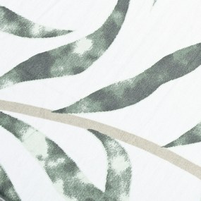 Matex Pościel satynowa Liście tropikalne, 140 x 200 cm, 70 x 90 cm