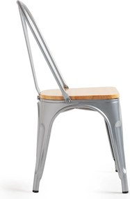 Zestaw 4 Krzese Torix z Naturalnego Drewna