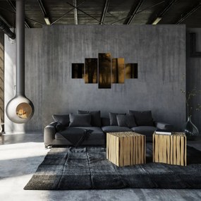 Obraz - Ciemny las (125x70 cm)