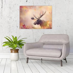 Obraz - Las w jesiennych liściach (70x50 cm)