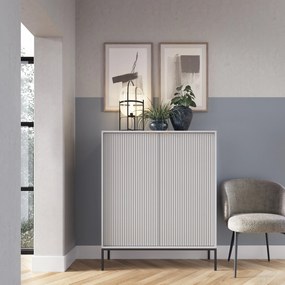 Komoda STELLARE 104 cm do Salonu Sypialni Szary