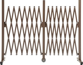 Outsunny OGRODZENIE HARMONIJKOWE 405 cm w biurowcu, ogrodzenie na private event | Aosom PL