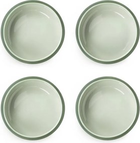 Zielone kamionkowe miski zestaw 4 szt. 600 ml Aura Luma – Bonami Selection