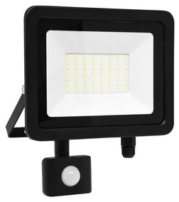 Ecolite RLED48WL-50W/PIR - LED Reflektor STAR z czujnikiem LED/50W/230V IP44