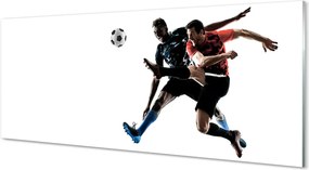 Szkło do Kuchni na Ścianę Mężczyźni w Trakcie Gry