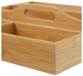 Bambusowy organizer do szuflady Casa Selección, 31x31 cm