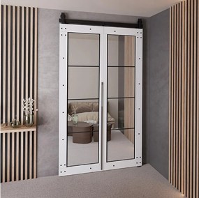 Drzwi Przesuwne QUDIO M6 Biały 100