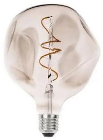 LED Żarówka FILAMENT BUMPED SMOKE G125 E27/4W/230V 2000K przydymiona