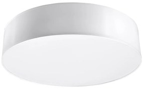 Biała lampa sufitowa Sollux Atis Ceiling 45