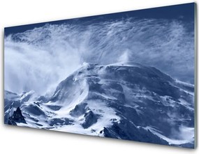 Panel nad blat kuchenny Zamglone Szczyty Alp