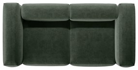 Zielona sofa 224 cm Bergano – Cosmopolitan Design
