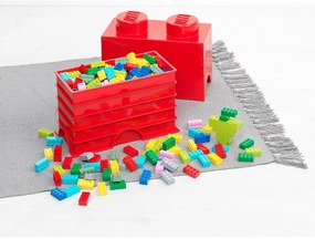 Czerwony pojemnik podwójny LEGO®