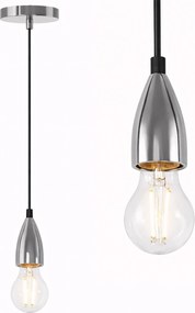 Lampa Sufitowa Wisząca Oprawka APP358-1CP CHROM