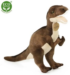 Rappa Pluszowy dinozaur tyranozaur, 43 cm ECO-FRIENDLY