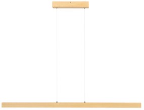 Lampa wisząca LED 115 cm z drewna jesionowego L115KB-4K-ESCHE wymienny