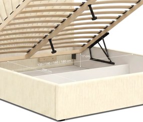 Łóżko F-Line Cultu 120x200, Monolith 77 Granatowy