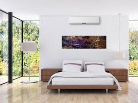 Obraz - Teksturowana abstrakcja (170x50 cm)