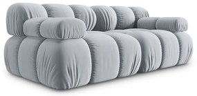 Jasnoniebieska aksamitna sofa 188 cm Bellis – Micadoni Home