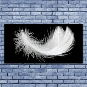Obraz na płótnie Lekkość Białego Piórka