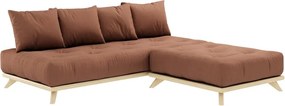 Sofa Karup Design Senza Natural Clear/Clay Brown