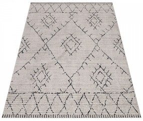 Dywan poliestrowy Berber beżowy 80 cm x 150 cm