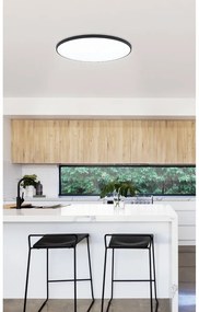 Czarna lampa sufitowa LED ZUBIETA-A – EGLO