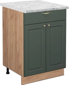 Szafka dolna do kuchni green gold country 60x60x82 fame-line