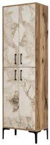 Szafa Berlin Walnut and White Marble