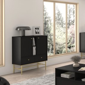 Komoda TORINO 100 cm do Salonu Sypialni Grafit