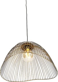 Designerska lampa wisząca mosiądz 39,8 cm - Pia